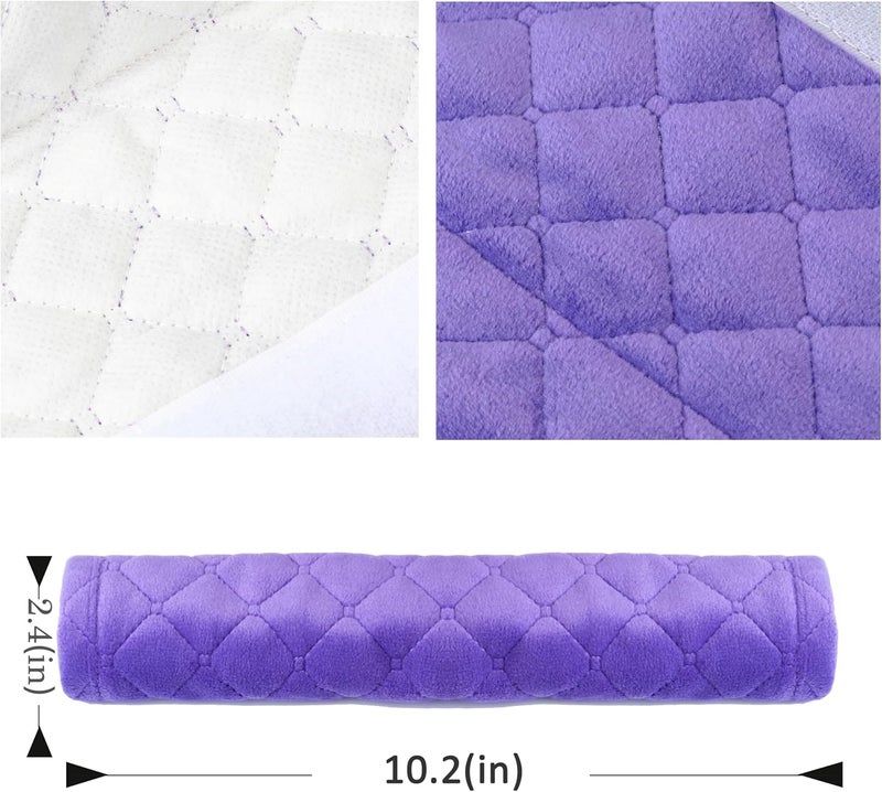 Amooca Soft Auto Seat Belt Cover - Purple - Image 5