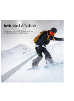 Ulanzi Selfie Stick Tripod for GoPro Hero 12, 11, 10, 9, 8, 7, 6, 5, 4 Series, 150cm Extension Pole Selfie Stick Handle Grip Adjustable Invisible Selfie Stick Tripod for Insta360 X4, X3, GO3,ONE RS, ONE X2, ONE X, GO 2, ONE R/ONE DJI and More  - Image 3