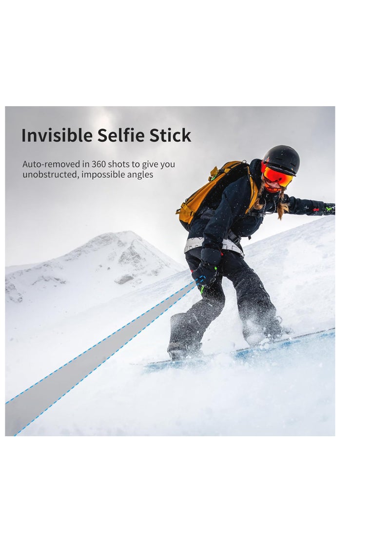 Ulanzi - Selfie Stick Tripod for GoPro Hero 12, 11, 10, 9, 8, 7, 6, 5, 4 Series, 150cm Extension Pole Selfie Stick Handle Grip Adjustable Invisible Selfie Stick Tripod for Insta360 X4, X3, GO3,ONE RS, ONE X2, ONE X, GO 2, ONE R/ONE DJI and More - Image 1