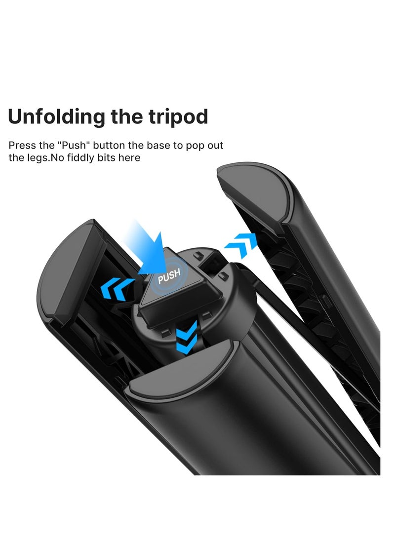 Ulanzi - Selfie Stick Tripod for GoPro Hero 12, 11, 10, 9, 8, 7, 6, 5, 4 Series, 150cm Extension Pole Selfie Stick Handle Grip Adjustable Invisible Selfie Stick Tripod for Insta360 X4, X3, GO3,ONE RS, ONE X2, ONE X, GO 2, ONE R/ONE DJI and More - Image 1