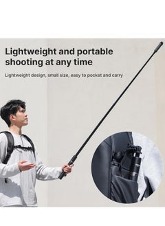 Ulanzi Selfie Stick Tripod for GoPro Hero 12, 11, 10, 9, 8, 7, 6, 5, 4 Series, 150cm Extension Pole Selfie Stick Handle Grip Adjustable Invisible Selfie Stick Tripod for Insta360 X4, X3, GO3,ONE RS, ONE X2, ONE X, GO 2, ONE R/ONE DJI and More  - Image 4