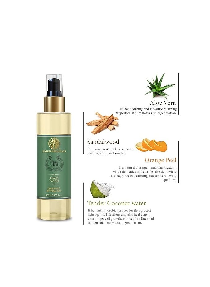 Forest Essentials - Forest Essentials Hydrating Facial Cleanser With Sandalwood & Orange Peel - Image 1