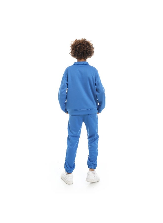 سيزار ترنج أولادي شتوي ضهر قطيفة من الداخل وسستة علي الصدر - Image 4