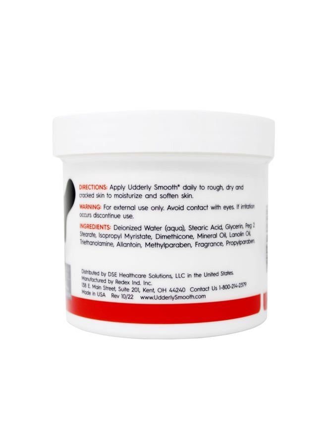 Udderly Smooth Udder Cream, Skin Moisturizer, 10 Ounce Jar - Image 4