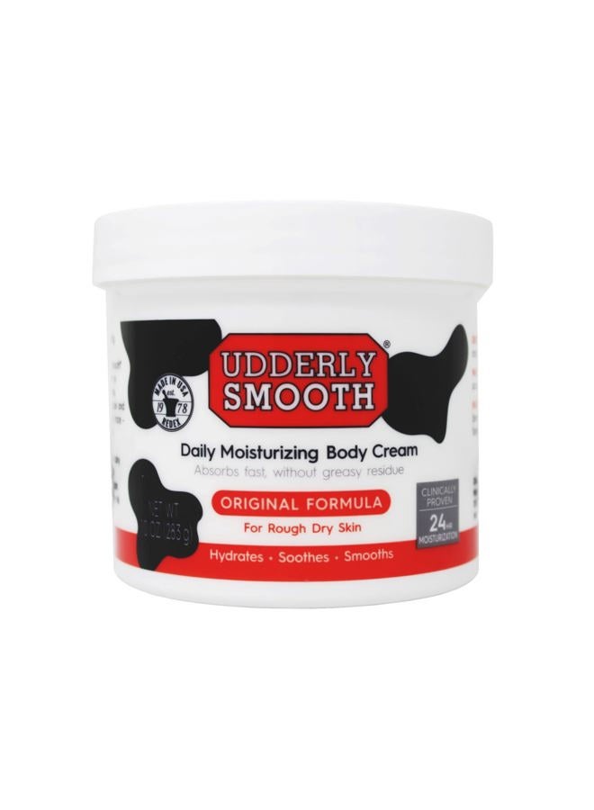 Udderly Smooth Udder Cream, Skin Moisturizer, 10 Ounce Jar - Image 1