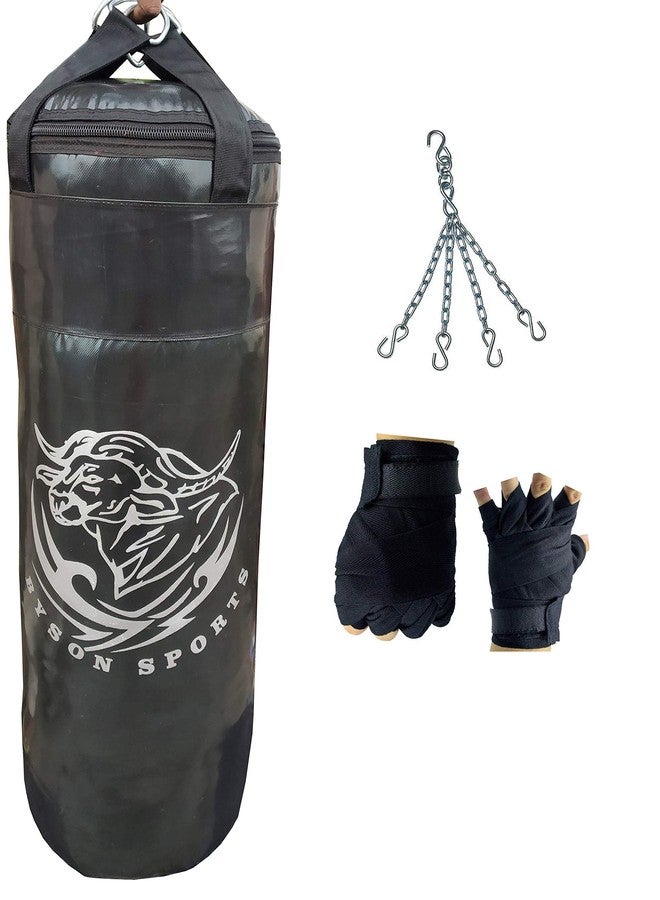 Byson Rough and Tough Boxing Kit Set (36inch Punching Bag, Hand Wrap and Chain) Heavy Bag - Image 2