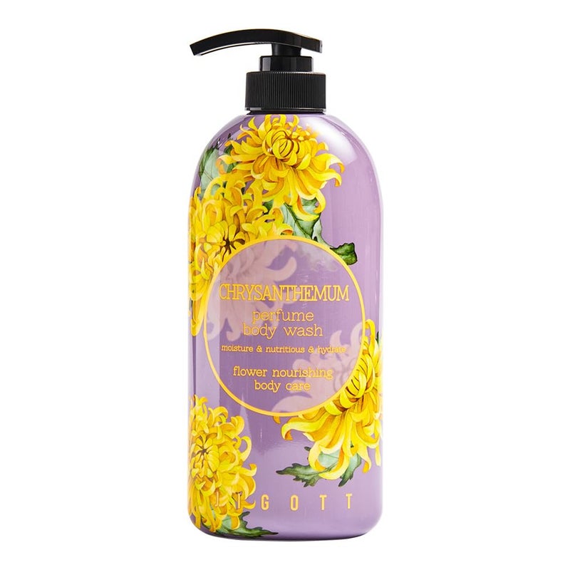 Chrysanthemum Perfume Body Wash 253 FL OZ 750ml Korean Beauty Cleansing Shower Gel