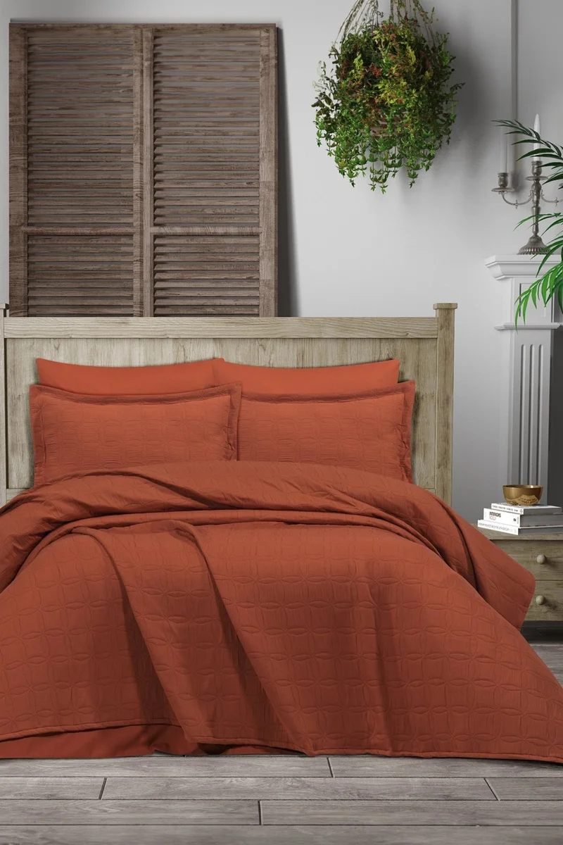 Elart Magic Bedspread Single Cinnamon