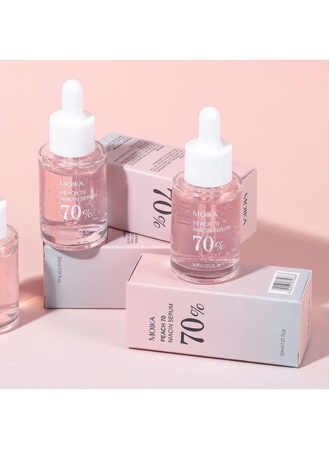 MOIKA Niacinamide Face Serum with Peach Extract – Moisturizing & Radiance Booster, 30ml - Image 2