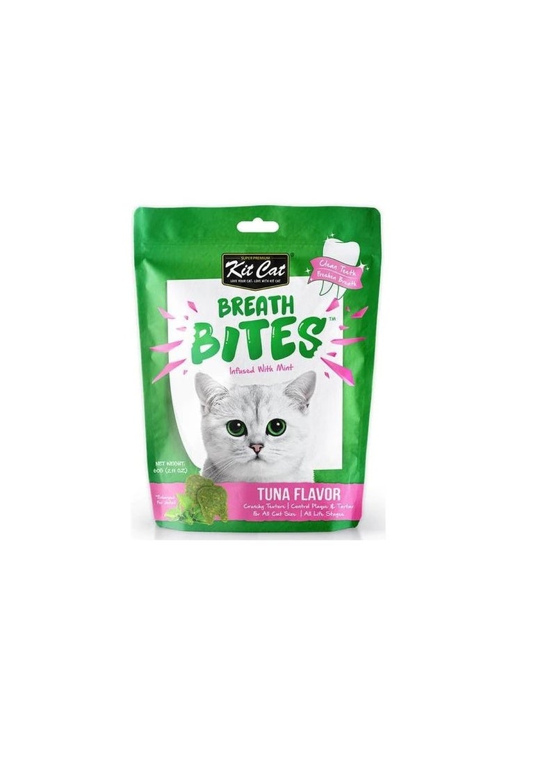 Kit Cat Breath Bites Tuna Flavour Cat Treats - Image 2