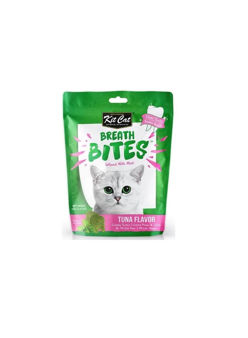 Kit Cat Breath Bites Tuna Flavour Cat Treats - Image 3