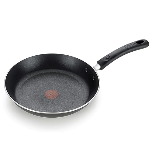T-Fal Experience Nonstick Fry Pan 12.5 Inch, Induction, Oven Broiler Safe 400F, Non Stick Frying Pan, Skillet, Kitchen Egg Pan, Omelet Pan, Cookware, Pots and Pans, Home, Dishwasher Safe, Black - Image 1
