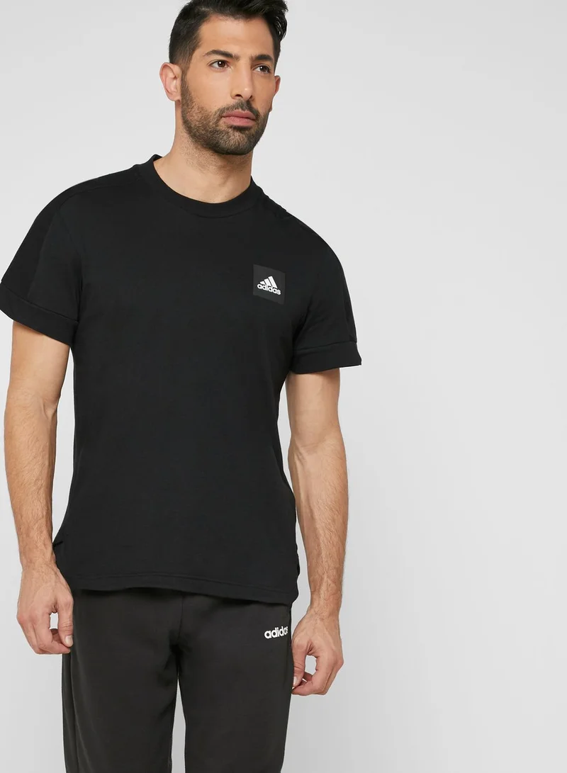 Adidas ID 3 Stripe T-Shirt