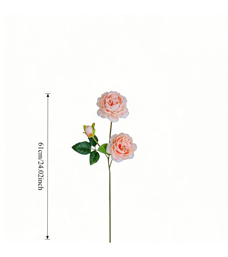 8pcs White High Imitation Artificial Peony Flowers Wedding Decoration Home Living Room Table Centerpiece Nordic Style Photography Props Durable Non Shedding - Image 3