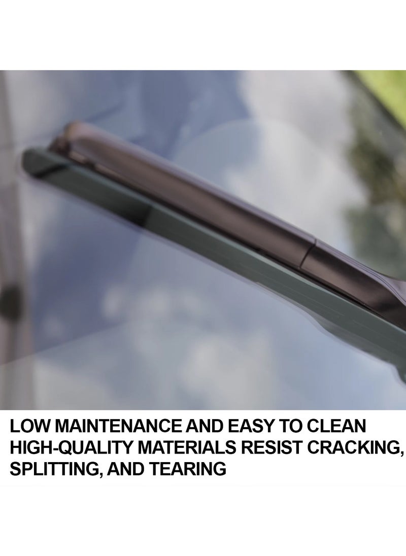 3XR - High Quality 26" 650mm Universal Car  Wiper Blade All Season Universal Car Wiper Blade 1 Pcs -3XR - Image 1