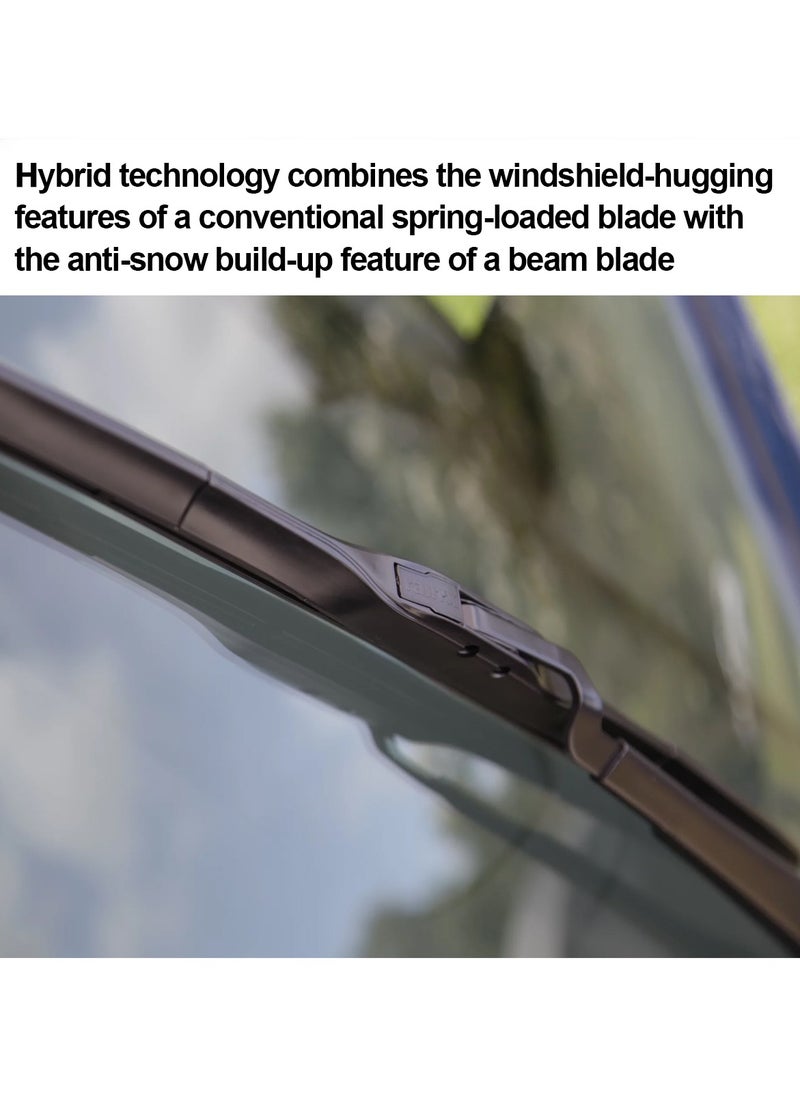 3XR - High Quality 26" 650mm Universal Car  Wiper Blade All Season Universal Car Wiper Blade 1 Pcs -3XR - Image 1