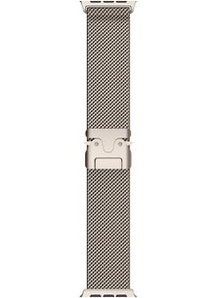 for Apple Watch Metal Bands Ultra 2 49mm 46mm Series 10, 1:1 Stainless Steel Mesh Loop with Parachute-style Metal Buckle for Apple Watch Series 7 8 9 45mm Series 6 5 4 44mm, Titanium - pzsku/ZC27FEC4B08768DE175C1Z/45/_/1728141039/4ee9fdfd-3e93-4511-879f-d4ab969ad8e2