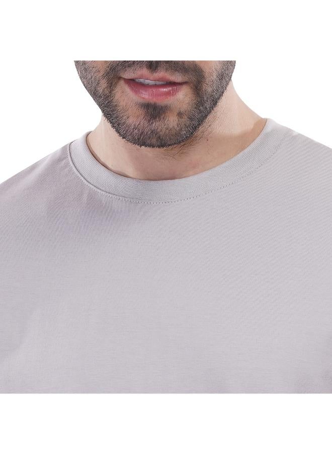 Coup Coup Men Basic Baracola T-Shirt 1000669 3XL - Grey  - Image 2