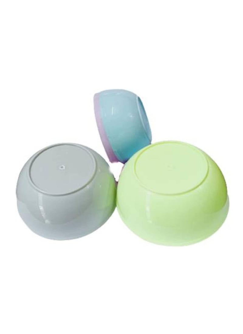 Pass Pass pass pass PASSPASS Multipurpose Plastic Classic Mixing Serving Bowls Pack of 6  - Image 3