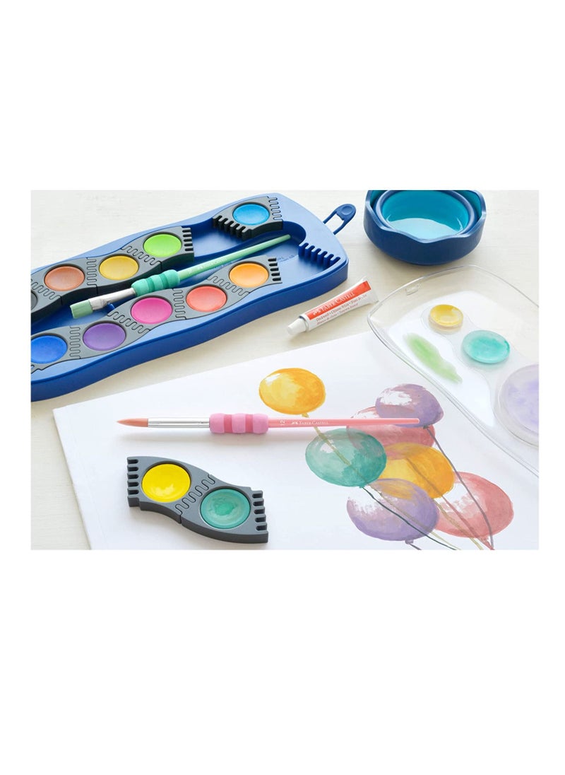 4-Piece Soft Grip Brush Set