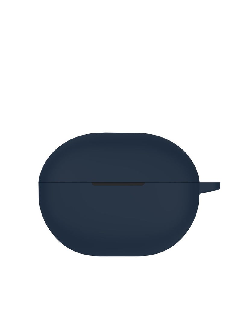 Silicone E Earphone Case For Haylou Gt1 2022 Bluetooth Earphone Protective Case (Blue)