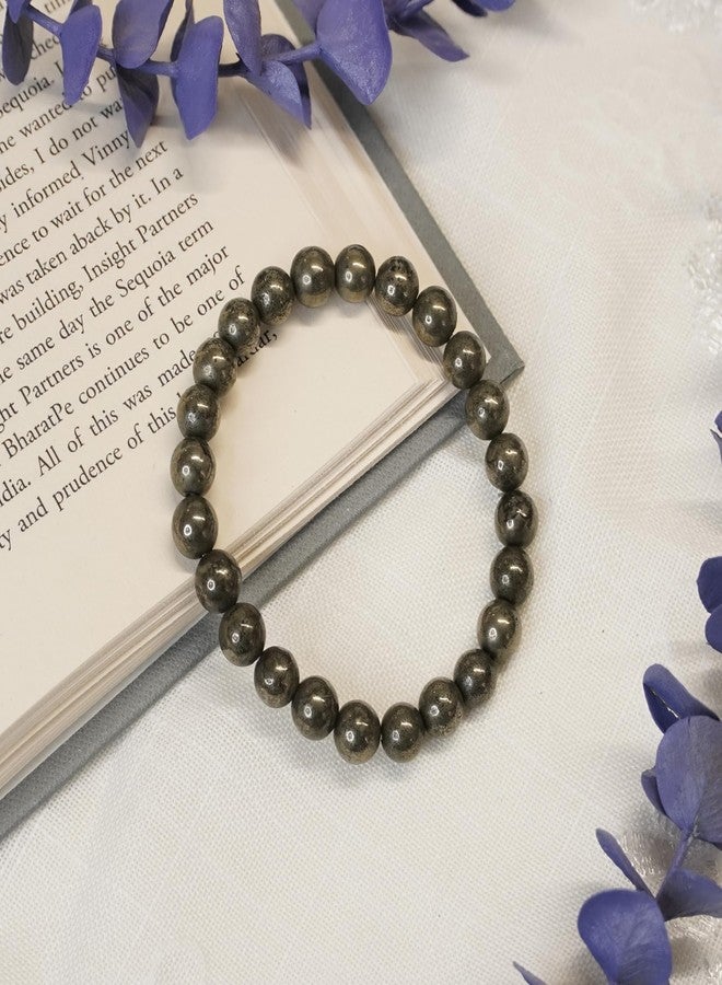 Japam Pyrite Wealth Band | Bracelet for Wealth, Creativity, and Protection | Astrology Design for Unisex | Authenticity Certificate - Image 2