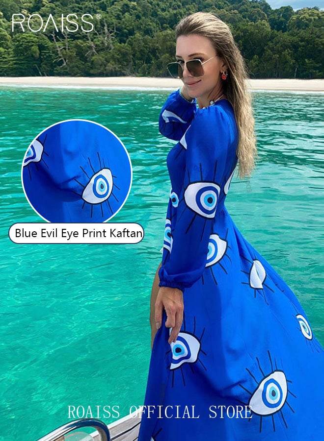 roaiss Women Long Sleeved Beach Shawl Long Sleeved Swimsuit Outer Layer Women Sun Protection Cover Up Sun Protection Body Modification Multi Purpose Wear - Image 2