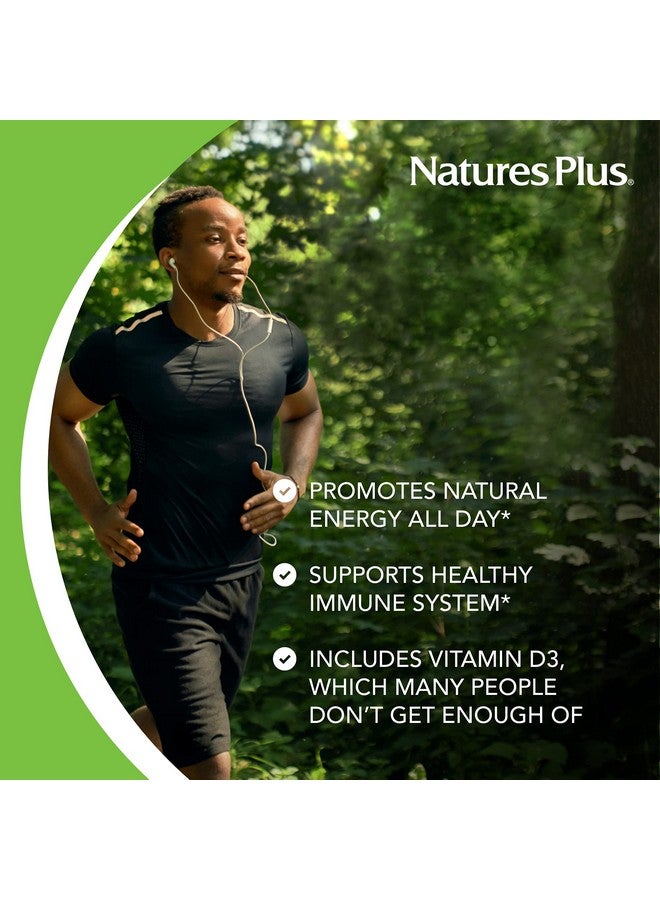 Nature's Plus Naturesplus Source Of Life Multivitamin Whole Foods Nutritional Supplement With Chelated Minerals Energy Booster 90 Vegetarian Tablets (30 Servings) - Image 4