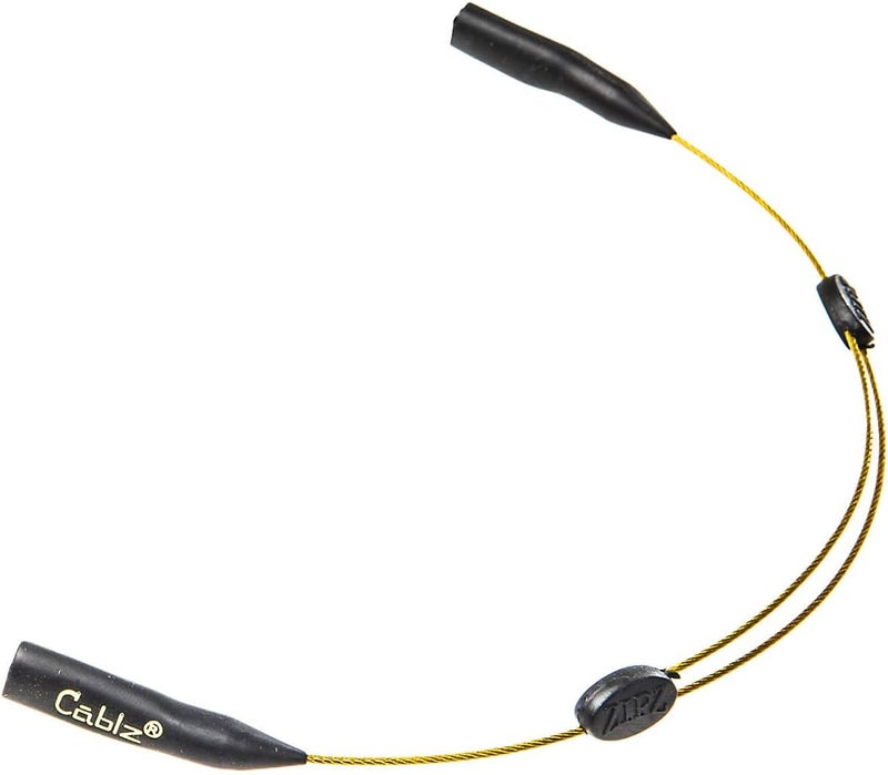 Cablz Colorz Zipz Adjustable Eyewear Retainer Strap | Lightweight, Low Profile, Coated Stainless, 14 Inch - Image 1