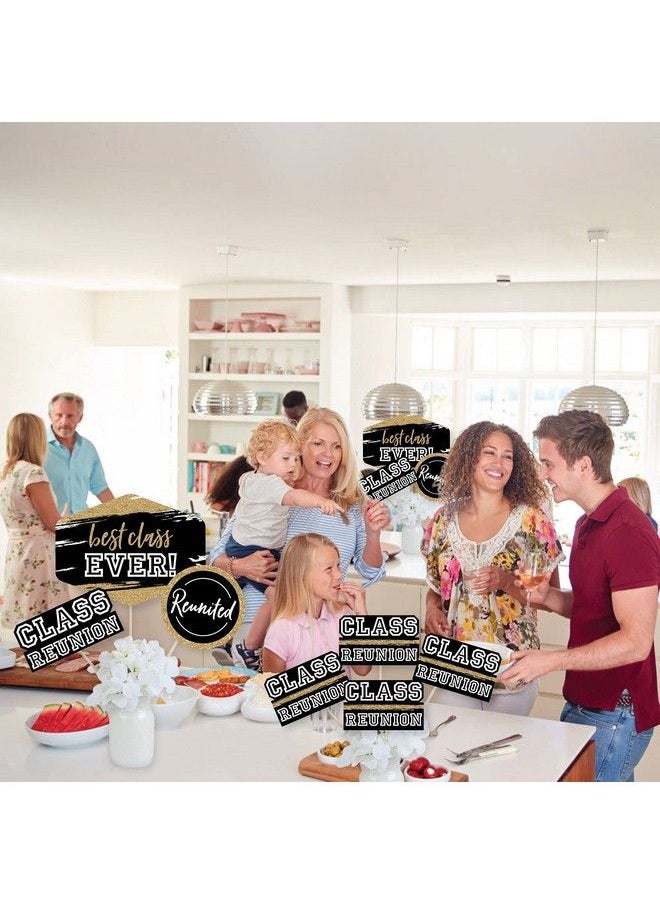 Big Dot of Happiness Reunited School Class Reunion Party Centerpiece Sticks Showstopper Table Toppers 35 Pieces  - Image 5