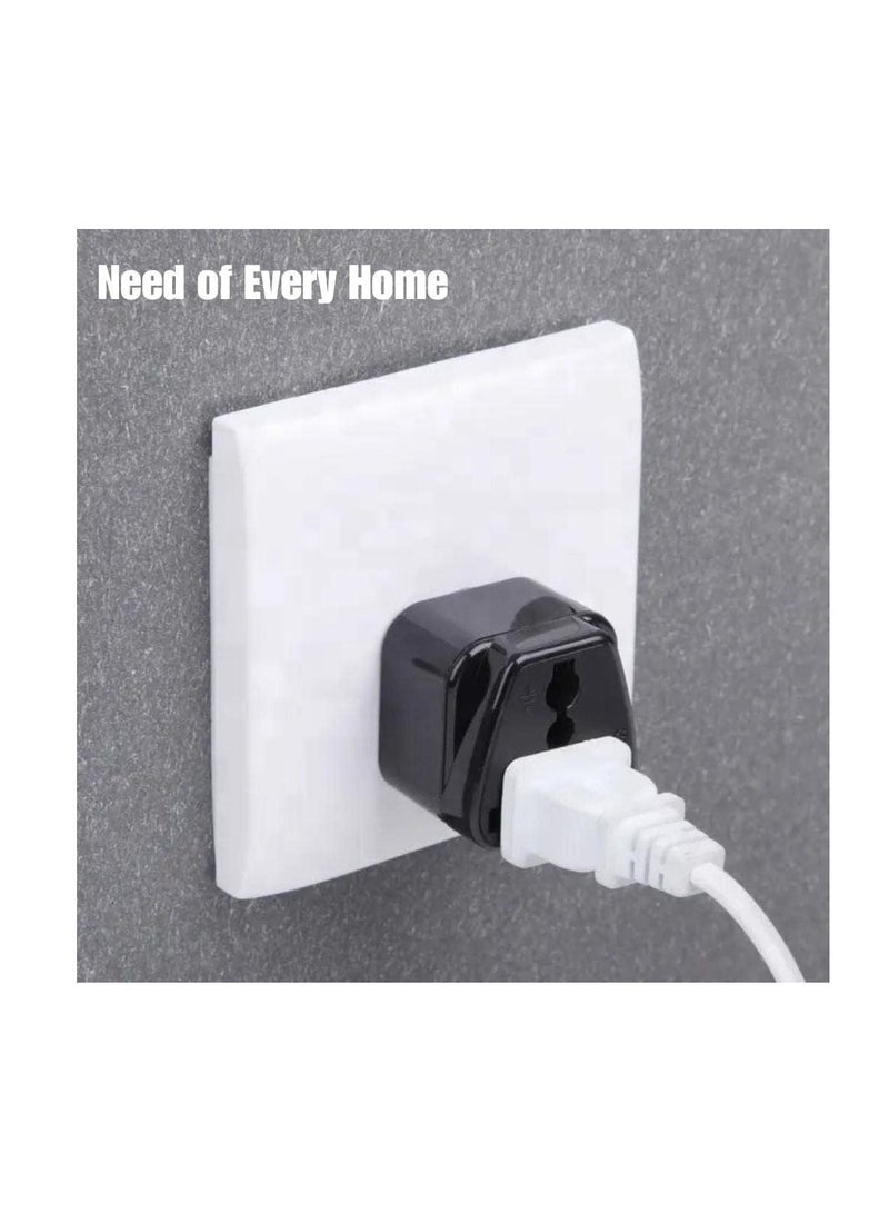 Cool Baby 2PS AU/EU/USA/CANADA/to UAE Plug Adapter, British 3 Pin Plug Converter UK to US, UK Travel Plug Adapter Type G, Universal Socket Grounded International Travel Adapter For Trip - Image 2