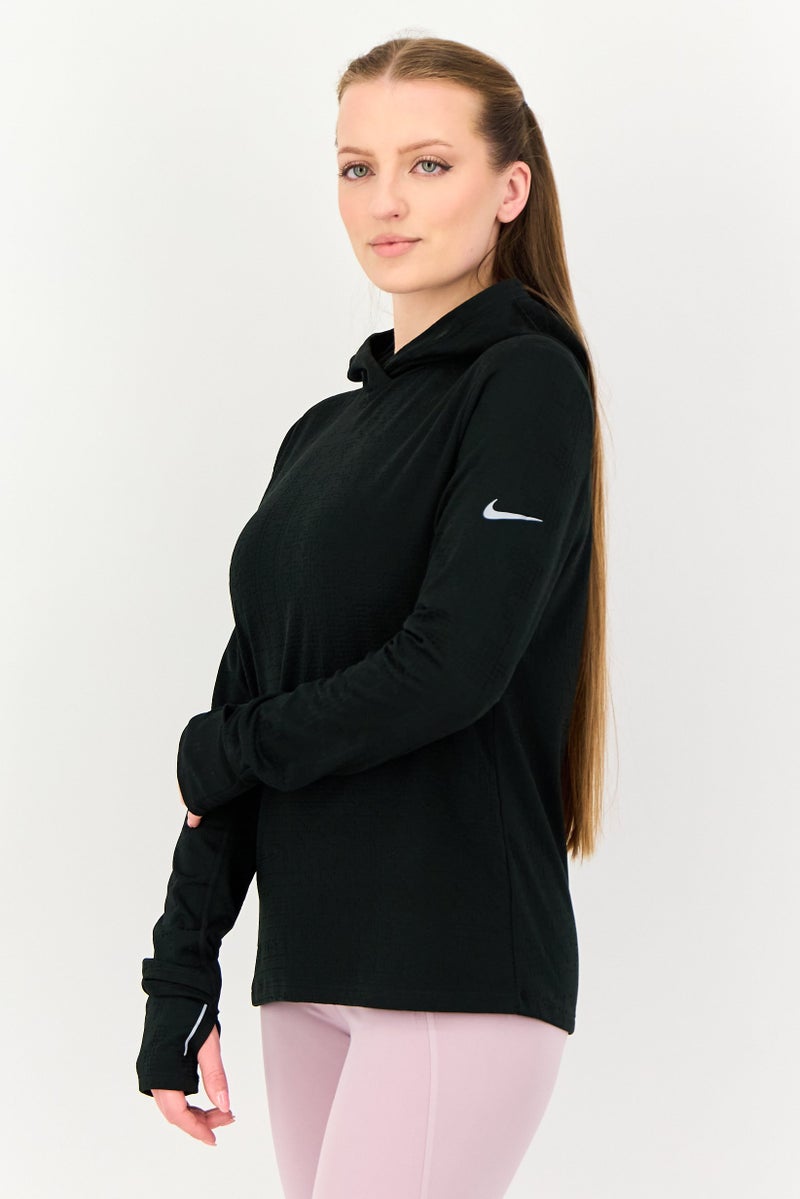 Nike Women Sportswear Fit Running Hoodies, Black - Image 4