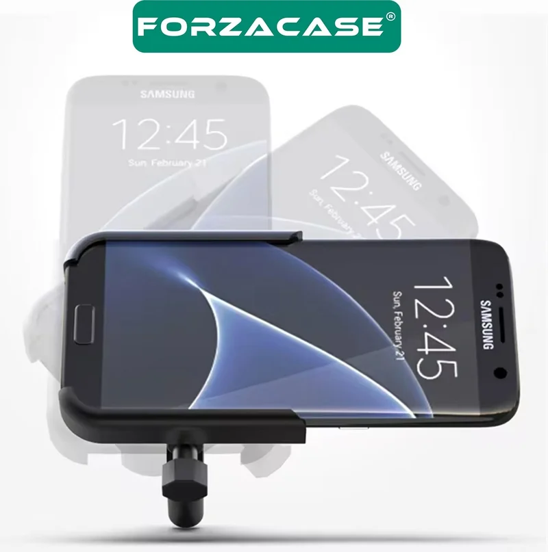 Forzacase Metal Phone Holder with Handlebar Mount for Bike Motorcycle Scooter - FC687