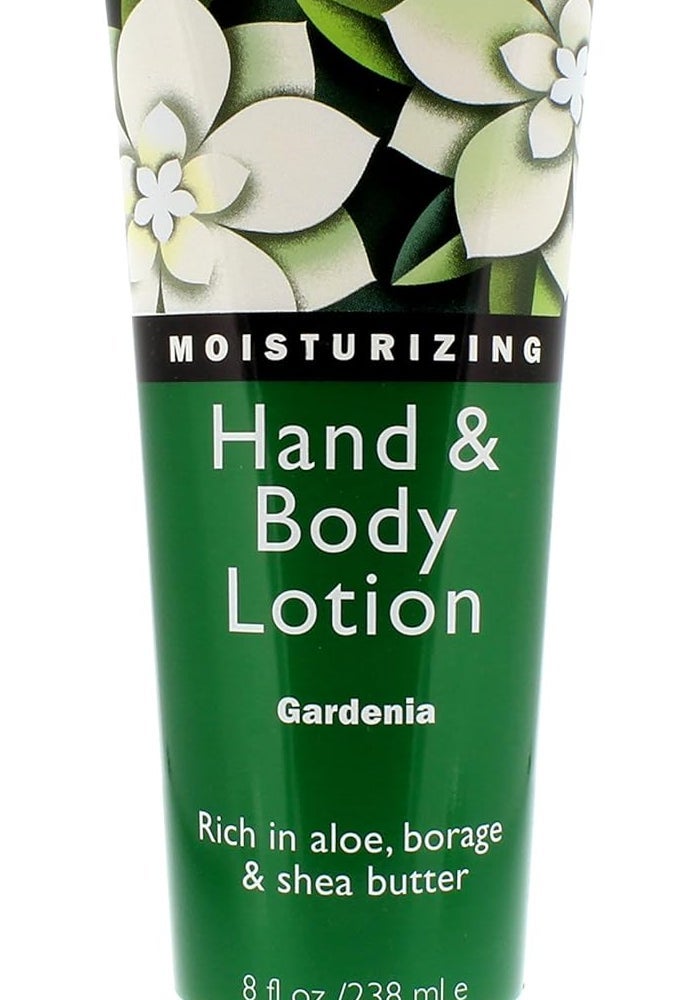 ShiKai Natural Moisturizing Hand & Body Lotion with Aloe, Borage, and Shea Butter - Gardenia Scent, 8 Ounce, Pack of 3 - Image 2