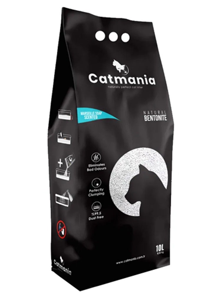 Catmania CATMANIA Clumping Cat Litter Soap Scent 10 Liter 