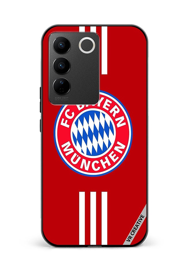 VR CREATIVE Protective Case Cover For Vivo V27e Fc Bayern Munchen Design Multicolour - Image 1