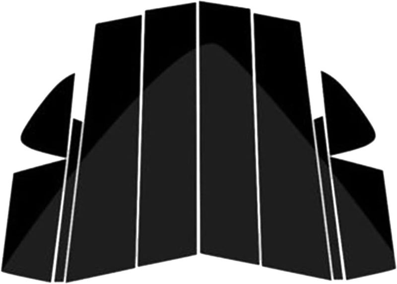 QASULER 10PC Window Pillar Trim for Mazda 6 Atenza - Image 1