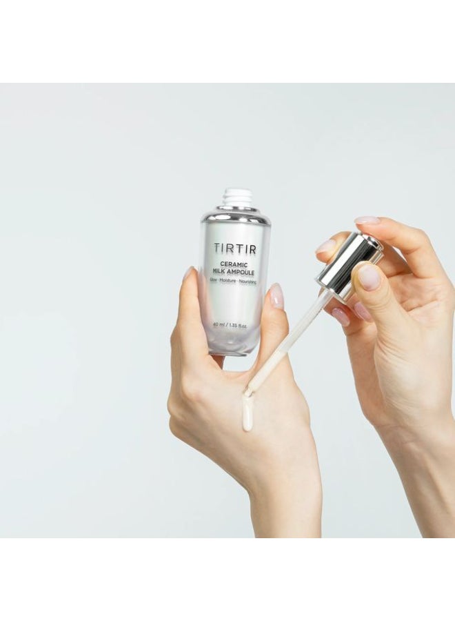 TIRTIR Ceramic Milk Ampoule 40Ml - Image 2