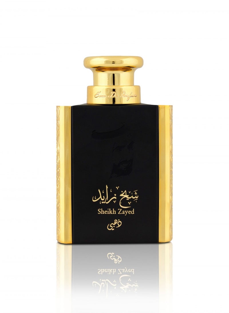 Mamlakat Al Oud Ard Al Khaleej Sheik Zayid Gold Eau De Parfum 100ml - Ajial Collection | Earthy, Fresh, and Sophisticated Fragrance for Men  - Image 2
