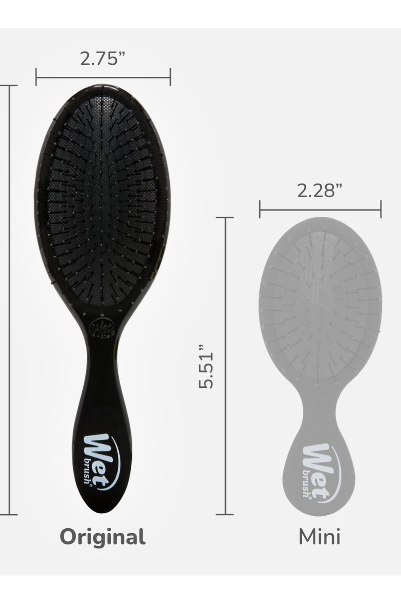Wet Brush Original Detangling Hair Brush - Black - Image 3