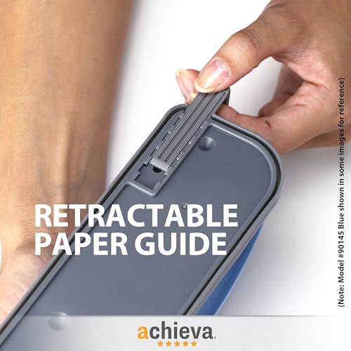 Achieva Economy 3-Hole Punch, 12 Sheet Capacity, Black (90140) - Image 5