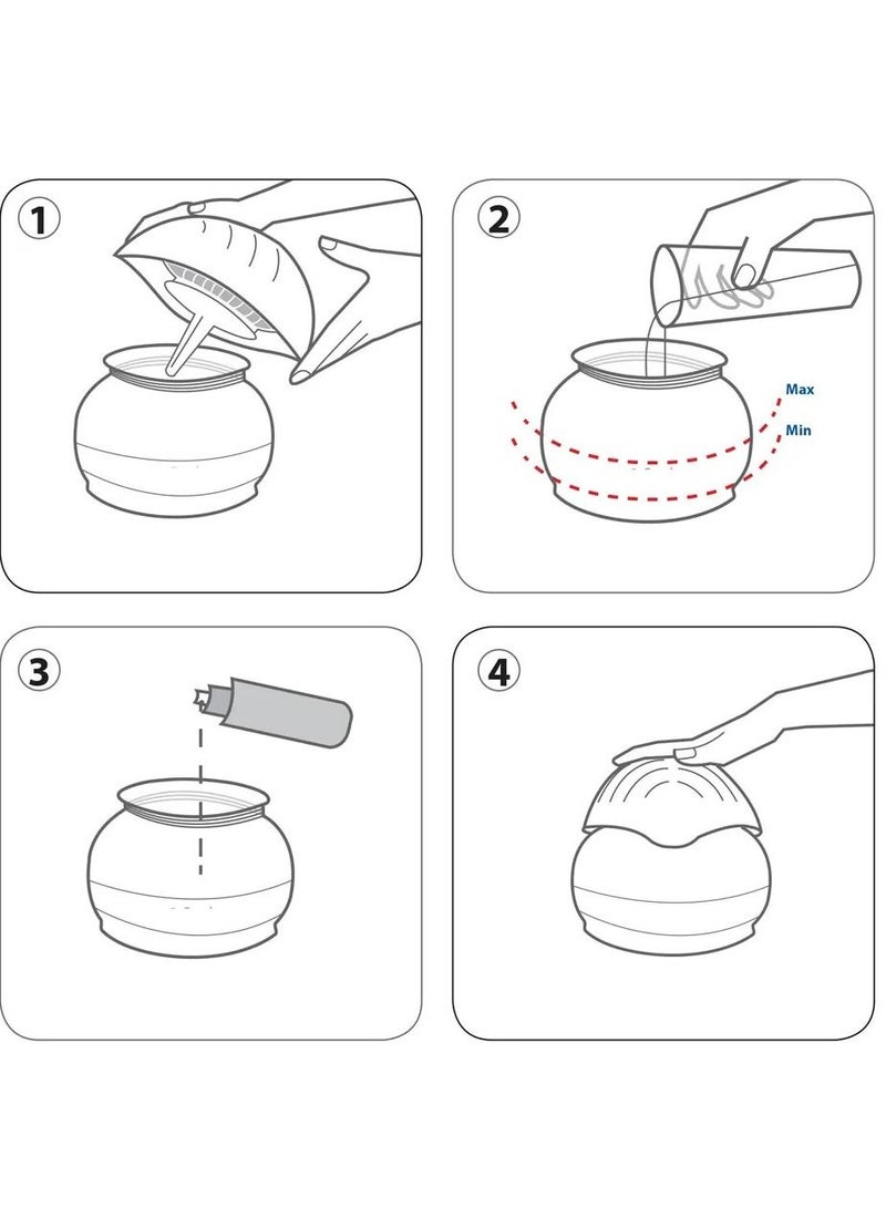 Leaf Shape Portable Room Air Refresher Diffuser Purifier And Humidifier Revitalizer Green - Image 3