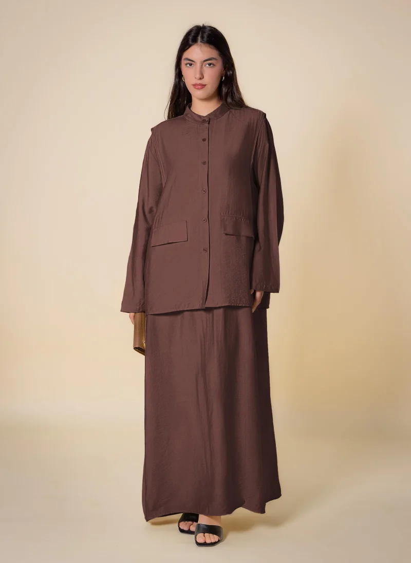 SHAPES MODEST COMFORT MAXI DRESS