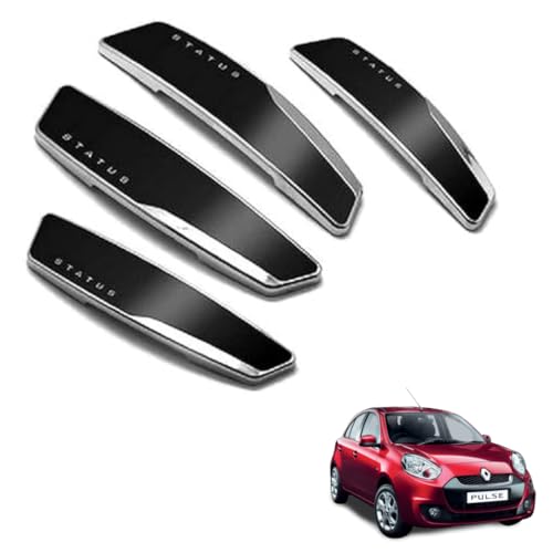 Autokaar Status Car Door Edge Guard Scratch Protector Black Universal for Renault Pulse/Kwid/Triber/Kiger/Duster - Image 1