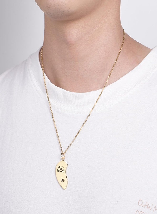 Yonhon Father Son Necklace Matching Set for 2 - Image 5