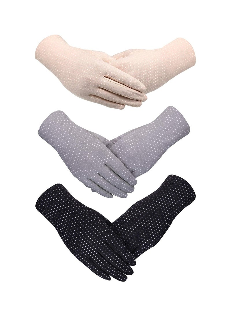 Generic - Women's Sun Protective Gloves - UV Protection Sunblock Touchscreen Gloves for Summer Driving and Riding - Image 1