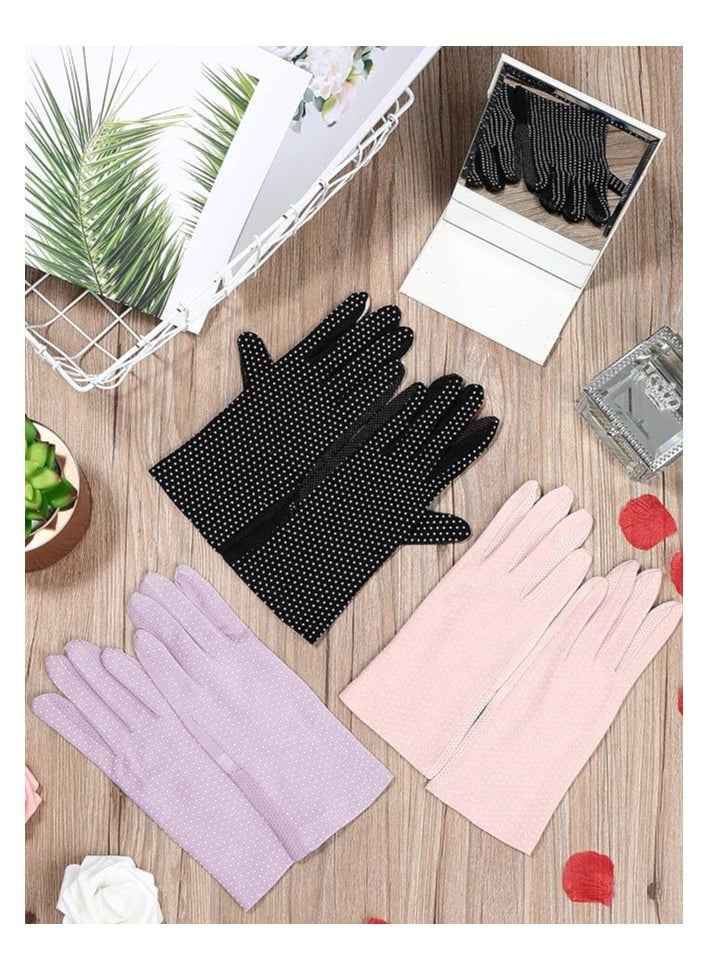 Generic - Women's Sun Protective Gloves - UV Protection Sunblock Touchscreen Gloves for Summer Driving and Riding - Image 1