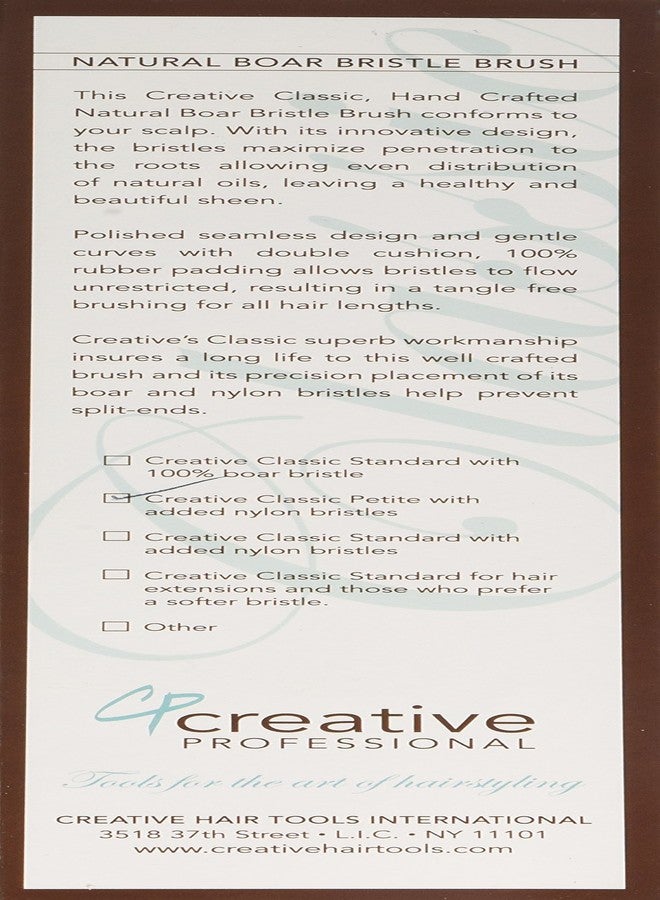 Creative Hair Brushes Classic Petite - Image 3
