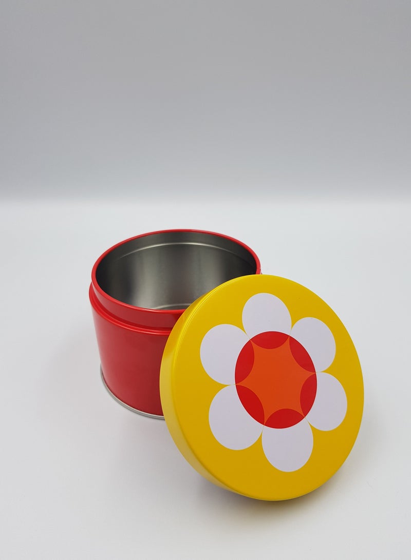 باشن ديستريكت علبة دائرية من المعدن 8*8 سم - Image 2