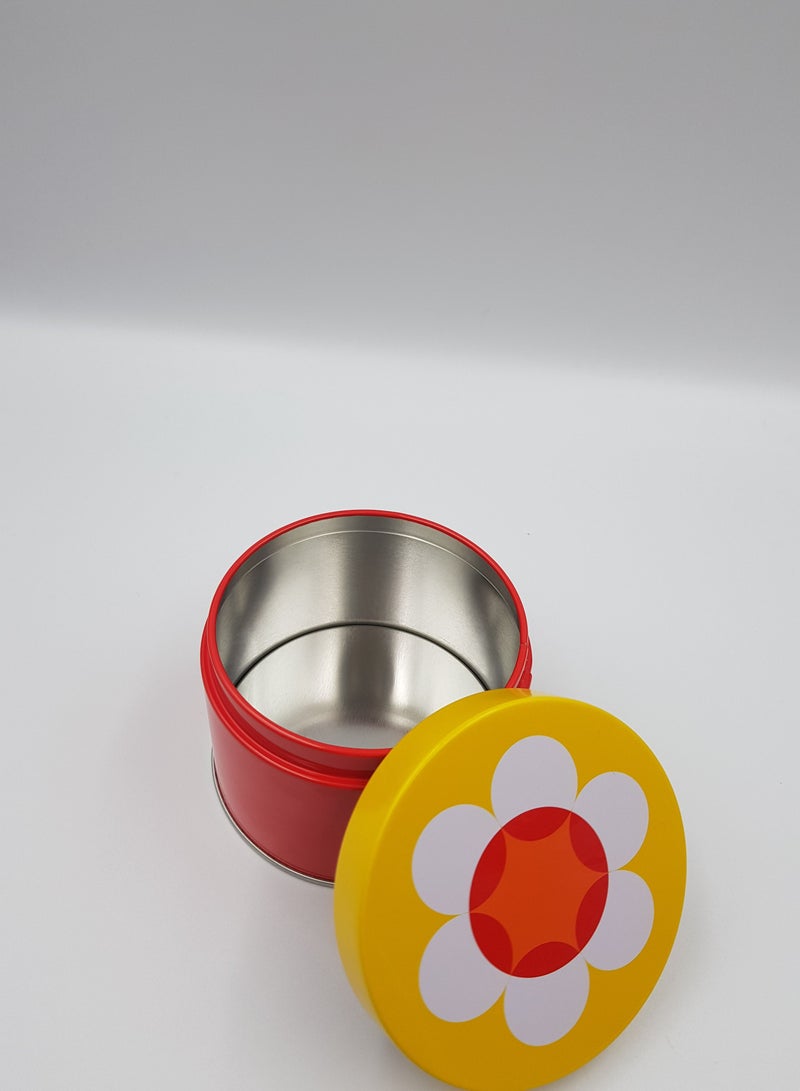 باشن ديستريكت علبة دائرية من المعدن 8*8 سم - Image 3